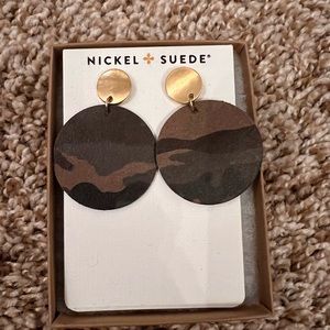 Nickel & Suede Camo Suede Disc